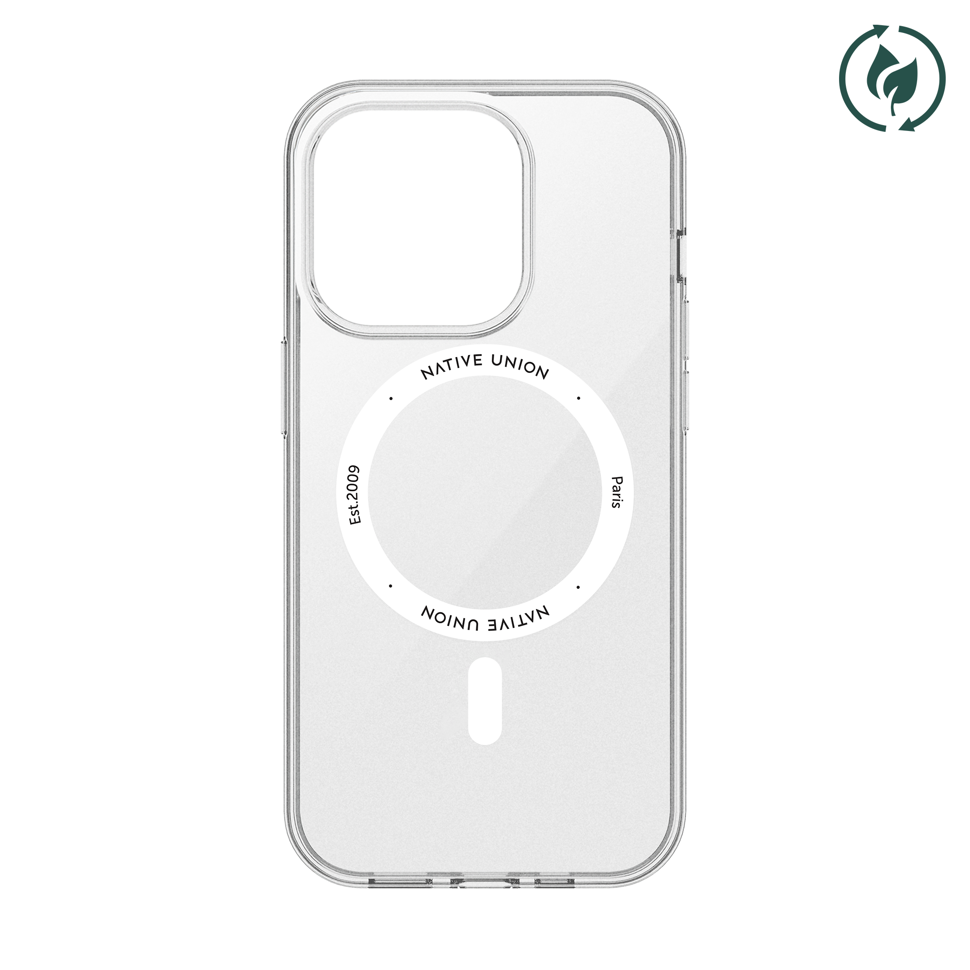 For Apple iPhone 15 Pro Max 14 13 12 11 Clear Case Slim Plating Mag Safe  Cover