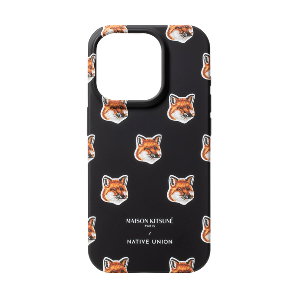 All Over Fox Head Case for iPhone 15 Pro