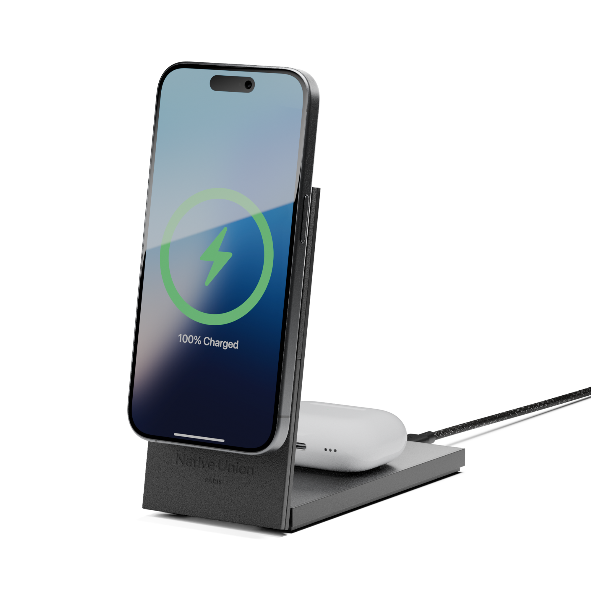 Rise 2-in-1 Magnetic Wireless Charger