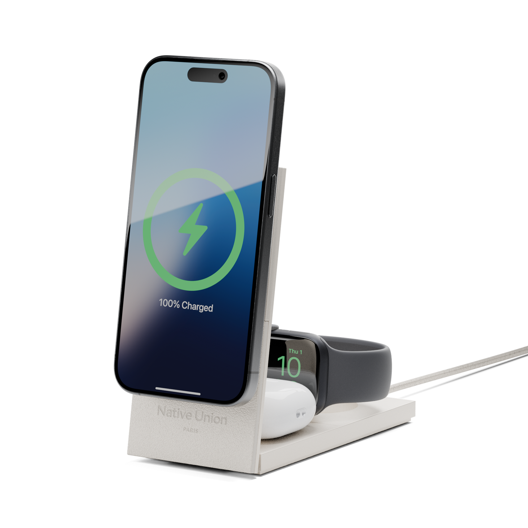 Rise 3-in-1 Magnetic Wireless Charger