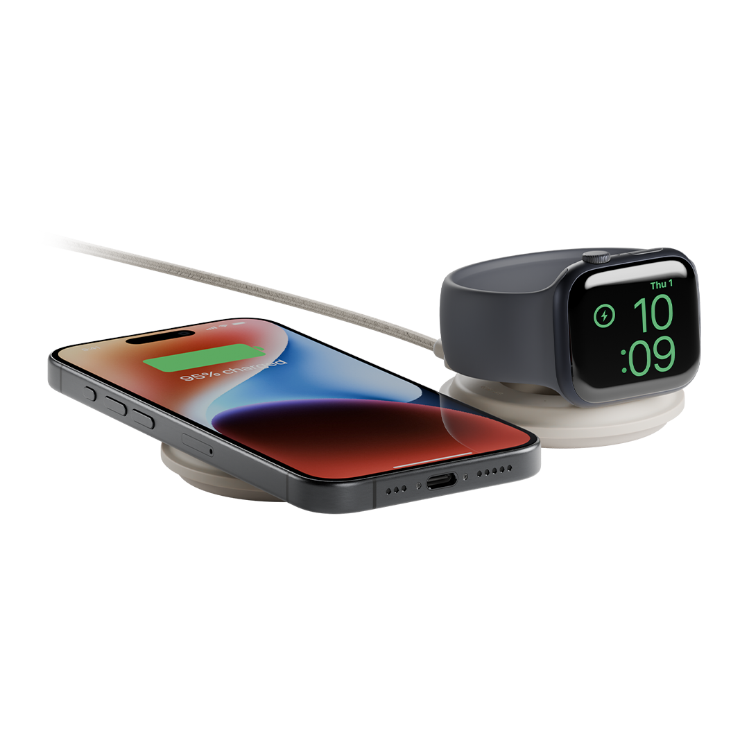 Voyage 2-in-1 Magnetic Wireless Charger