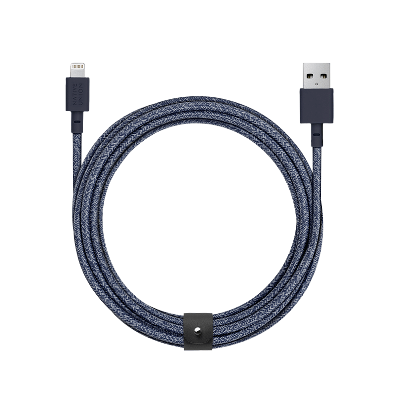  Native Union Belt Cable USB-C to Lightning - 10ft Ultra-Strong  Reinforced Cable [MFi Certified] for iPhone 14, Phone 14 Plus, iPhone 14  Pro, iPhone 14 Pro Max, iPhone 13 and Earlier (