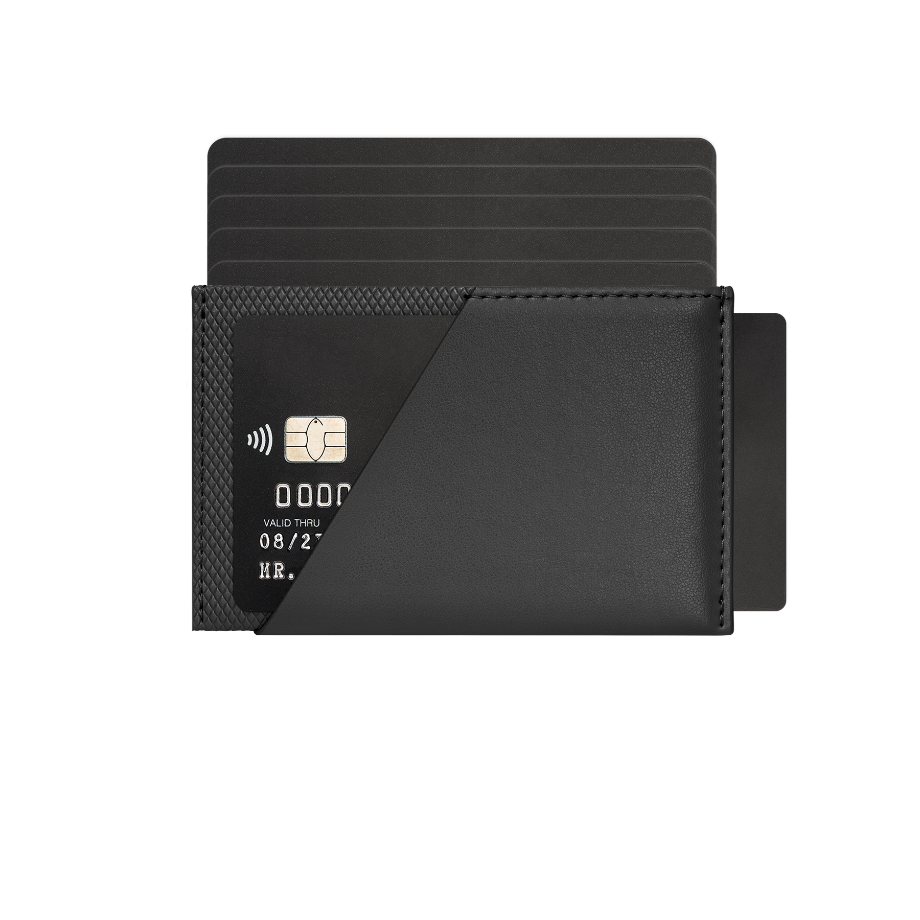 Louis Vuitton Metal Business Card Holder - Black Wallets